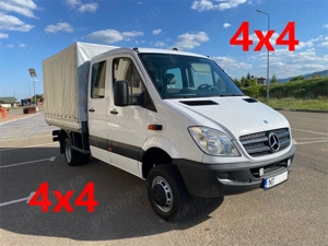 Mercedes Sprinter 4x4 - 518 CDI - 3.0 180 Cp - Punte dubla   Permis cat B - imagine 10