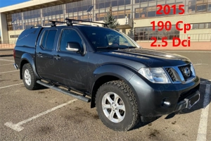 Nissan navara 2.5 dci   190 cp  4x4   2015