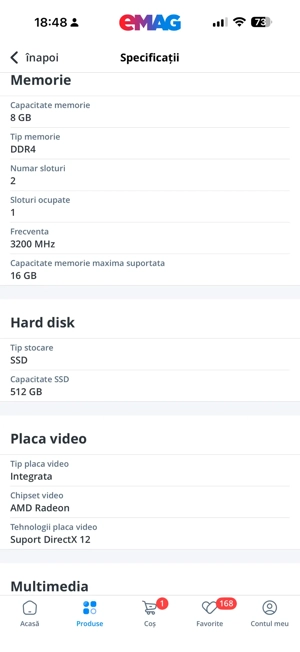 Laptop HP 255 G8 15.6" 