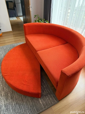 Canapea extensibilă rotunda 