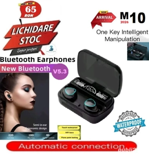 Casti universale cu bluetooth 5.3 si reincarcare