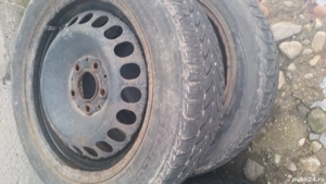 vând jante cu cauciucuri de iarna  - imagine 3