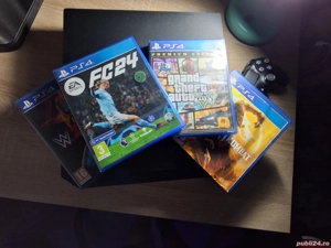 PlayStation 4 PRO   (1TB) cu cd uri. - imagine 2