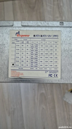 Sursa PC 250 W + cablu