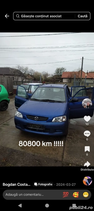 Mazda demio 1, 3 benzina  - imagine 5