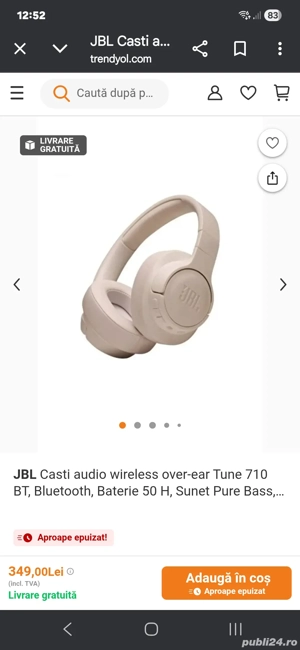 Casti JBL Roz , ediție limită