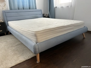 Vand pat dormitor tapițat 160x200 cm