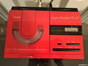 Cd player Philips CD207, TDA1541, 1987