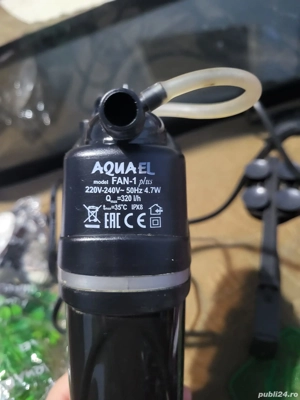 Acvariu din sticla cu LED Diversa