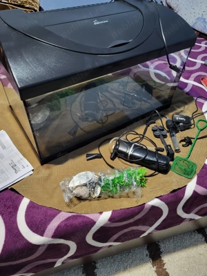 Acvariu din sticla cu LED Diversa - imagine 4