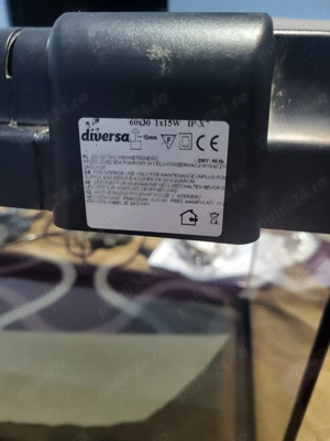 Acvariu din sticla cu LED Diversa - imagine 5