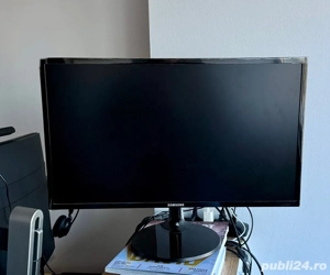 Monitor gaming LED PLS Samsung S24F350FHU, 23.5 inch, Full HD, 60Hz, negru