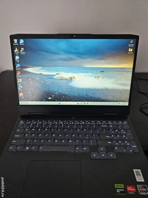 Laptop Gaming Lenovo IdeaPad 3,Ryzen 5 7535HS, 16GB DDR5, 15.6'' 120HZ