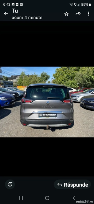 Renault Espace 2015 motor 1 ,6 cutie automata - imagine 3