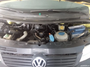 VW T5 2.5 diesel, inaltat, 2 locuri, AC, schimb cu rulota - imagine 8