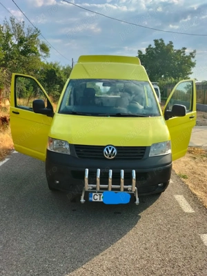 VW T5 2.5 diesel, inaltat, 2 locuri, AC, schimb cu rulota - imagine 3