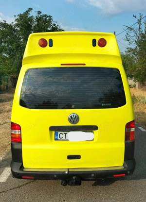 VW T5 2.5 diesel, inaltat, 2 locuri, AC, schimb cu rulota - imagine 4