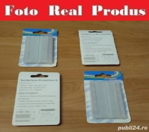 Breadboard cu 400 pini pentru componente electronice fara lipirea lor - imagine 2