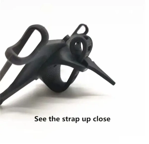 Suport smartphone telefon ghidon bicicleta trotineta soft silicon 360  - imagine 2