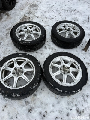 Vand set jante cu cauciucuri de iarna 205/55r16 - imagine 3