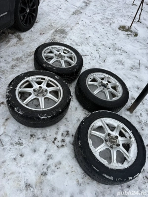 Vand set jante cu cauciucuri de iarna 205/55r16 - imagine 5