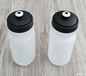 2 bidoane, set bicicletă, plastic cauciucat, ușoare și rezistente