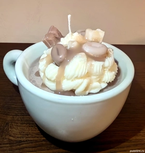 Lumanare ceasca cafea