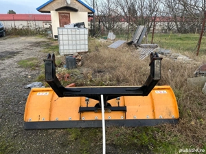 Lamă zăpadă adaptabilă la jeep sau tractor. - imagine 3