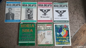 Reviste Noua Dreapta editii1992-1994 Garda de Fier Horia Sima Istoria miscarii legionare ed.Gordian 
