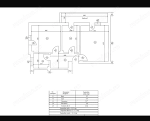 Apartament 2 camere, decomandat, 61 mp, cartier Veteranilor, parcul N. Romanescu