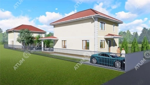 Casa individuala in Selimbar 4 camere decomandate si 420 mp teren - imagine 7