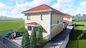 Casa individuala in Selimbar 4 camere decomandate si 420 mp teren - imagine 6