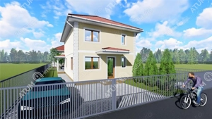 Casa individuala in Selimbar 4 camere decomandate si 420 mp teren - imagine 8