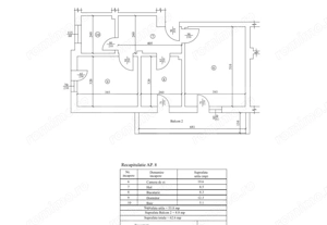 Apartament 2 camere, decomandat, 62 mp, cartier Veteranilor, parcul N. Romanescu
