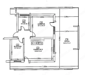 Apartament semifinisat, decomandat, terasa de 53 mp, zona Eroilor - imagine 6