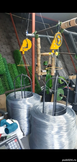 Linie producție plasă gard viu artificial - imagine 5