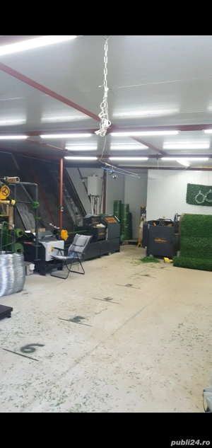 Utilaje producție plasă gard viu artificial