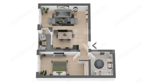 Comision 0! Apartament 2 camere, 49mp, priveliste spectaculoasa, Apahida