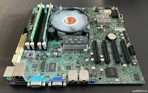Kit placa de baza server Supermicro X9SCM-F, Xeon E3-1240v2, 16GB RAM - imagine 2