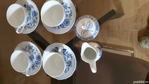 Cești  farfurii cafea COBALT