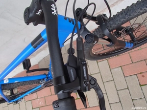 Bicicleta Mtb 27,5, frana hidraulica pe disc,White, model nou - imagine 4