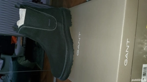 Ghete dama GANT piele naturală 