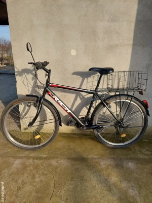 Bicicletă City Bike RICCH. 26, impecabilă aratăca si Nouă, Stare foarte Bună, cu COȘ pe Porbagaj.Dot