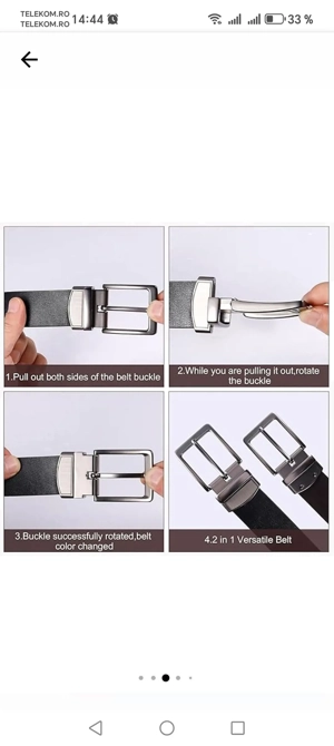 Cureaua Barbati, 2 fete, Rotativa si reglabila, Eleganta clasica, Util