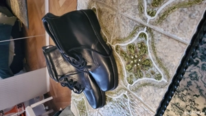 Ghete Allround piele naturală neagră 