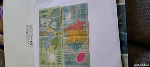 Vând bancnotă cu eclipsa de soare din anu1999 si bancnotă din anu 2000