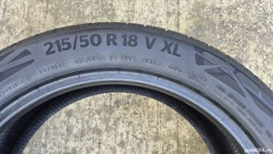 Vând anvelope vară Continental EcoContact 6 – 215/50 R18 96V XL - imagine 3