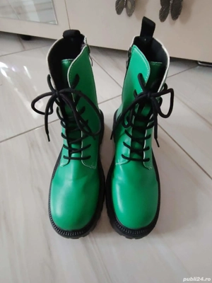 bocanci NOI, imitatie de piele, nr 41 26cm