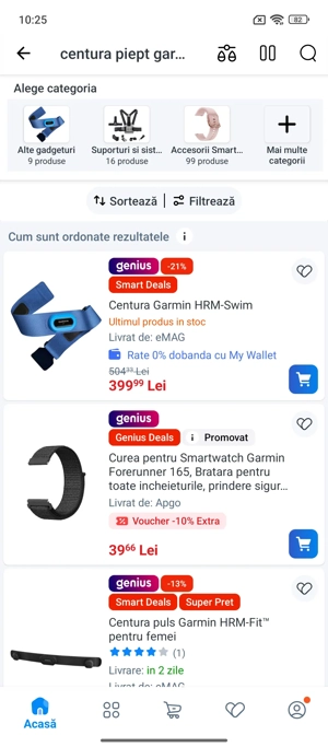 cantura pentru innotatori