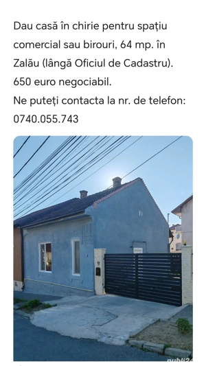 Închiriez loc pentru birouri 